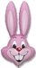 35" Rabbit Head Pink