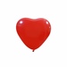 6in Red Heart shape latex